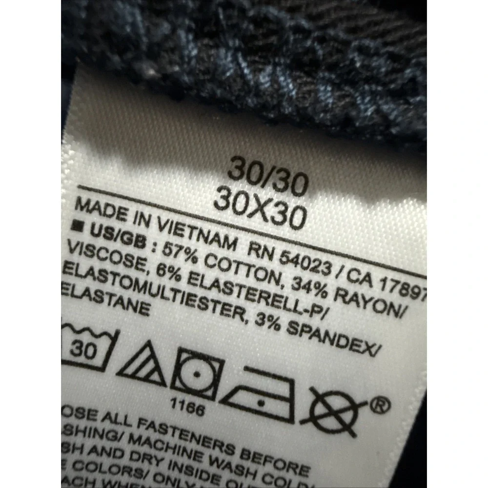 Gap Slim City Jeans Mens 30x30 Blue Gapflex Stretch Minimalist Normcore
